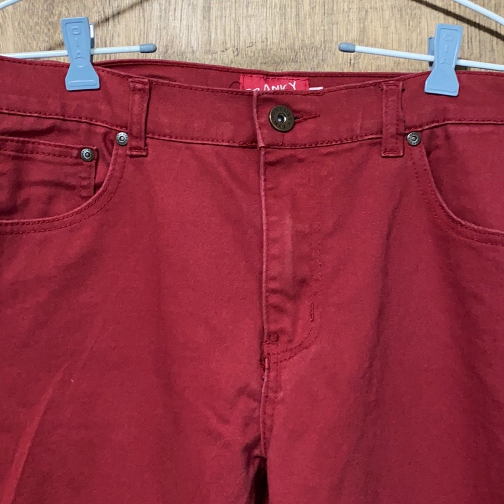 Men's Red Jeans - Unbranded Classic Fit